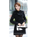 Koreanische Version Hooded Warm Ladies Cashmere Overcoats